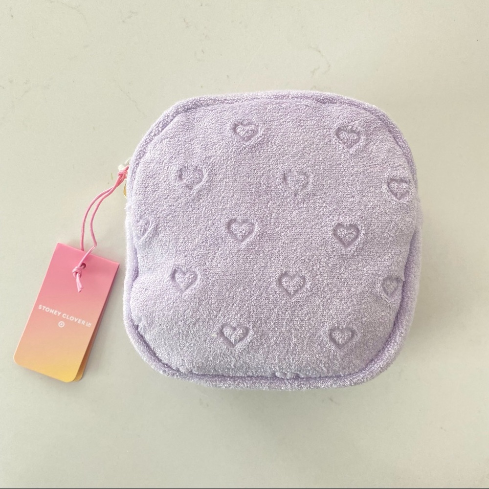 ON HAND: LAST one! Stoney Clover Lane x Target Purple Heart Terry Pouch